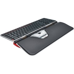 Contour RollerMouse Red Plus - Ergonomic Central Pointing Device in Black & Silver - Enhance Your Productivity!